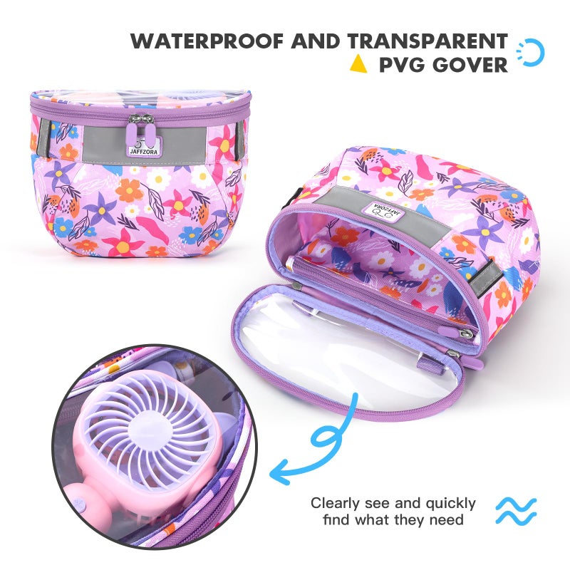 Jaffzora Kids Bicycle Basket, Front Frame Handlebar Bag for Toddler Scooter Tricycle Bike, Fabric Bicycle Basket for Boys & Girls - Image 4