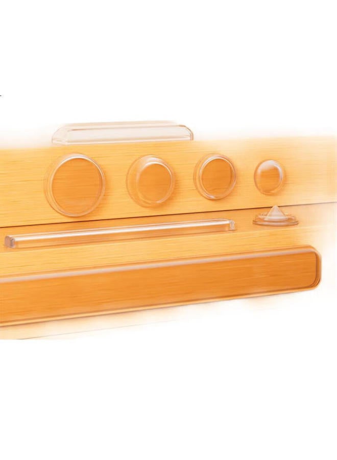 3M Silicone Bumper Sticker Transparent Silicone Bumper Particles Collision Protection Silicone Protection Strip Long Strip 150Mm*15Mm*3Mm - Image 2
