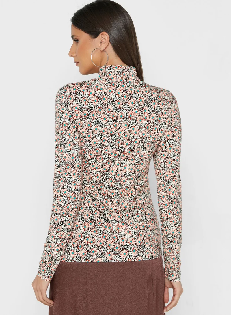 ALIGNE High Neck Knitted Top