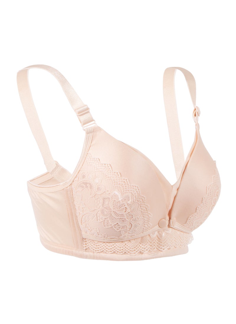 Okus - Full Cup Maternity And Nursing Bra - Beige - Medium - Image 1