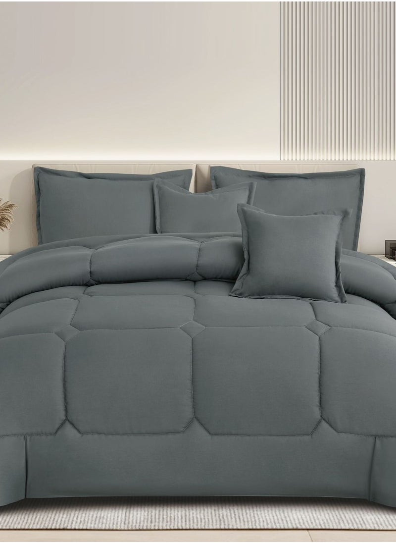 Ming Li - Quilt set for a King-Size bed Consisting of 6 Distinct Pieces Size 240 x 220 cm. - Image 1