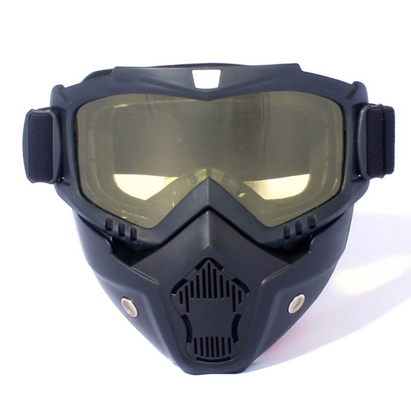 Motorcycle Goggles Windproof Dustproof Ski Glasses Face Mask - Image 2