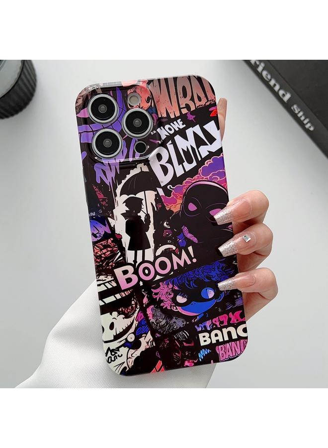 اس-توب جراب لهاتف iPhone 11 Pro بنمط مرسوم وثقوب دقيقة من الكمبيوتر الشخصي - Image 1