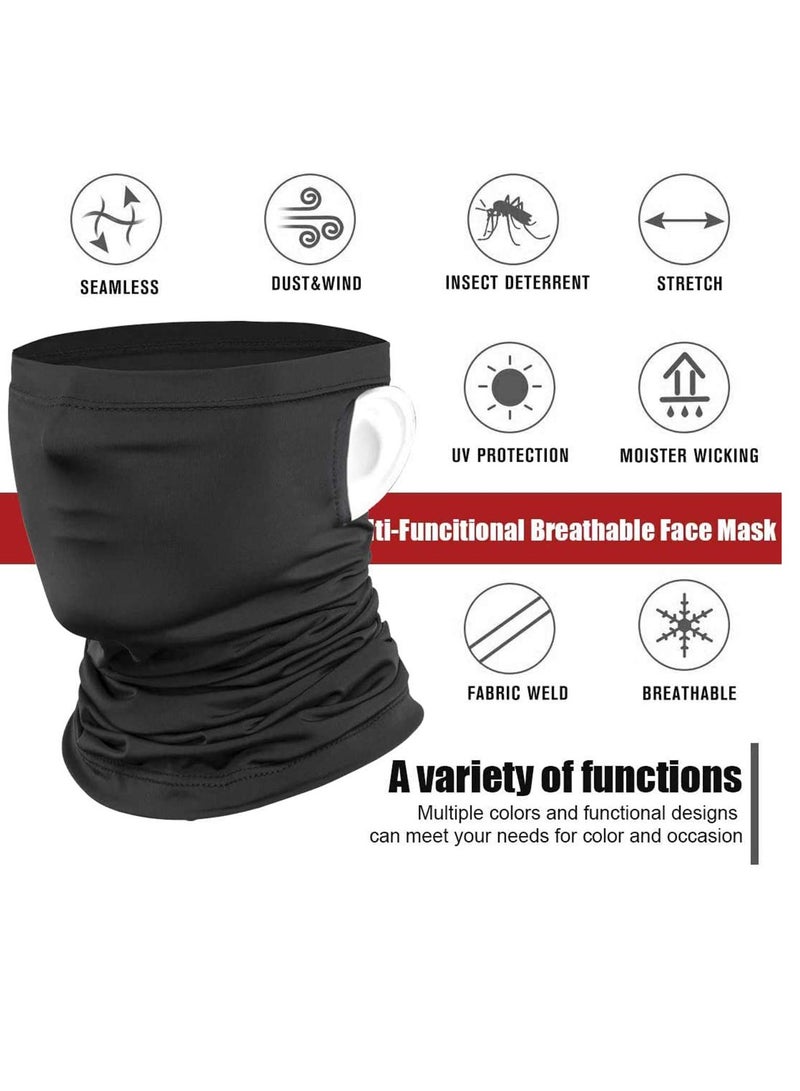 KASTWAVE Cycling Mask,Bandanas for Men Women,Headwear Neck, Cycling Half Face Mask Motorcycle, UV Protection Breathable Lightweight Stretchy Face Scarf Climbing Running Hiking Fishing Mask  - Image 5