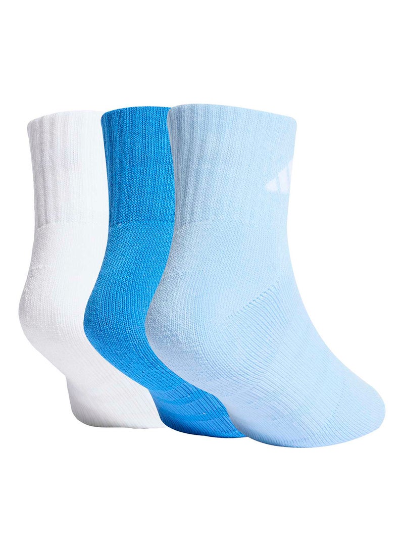Adidas Cushioned Sportswear Ankle Socks 3 Pair Pack - Image 2