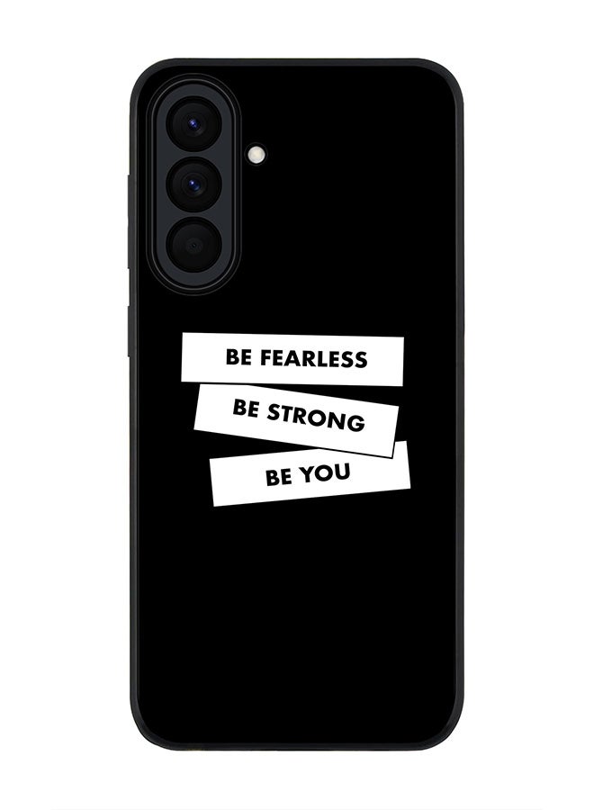 Stylizedd For Samsung Galaxy A37 Case,Slim fit Camera Protection, Shockproof Thin Phone cover  - Fearless, Strong, You - Image 1