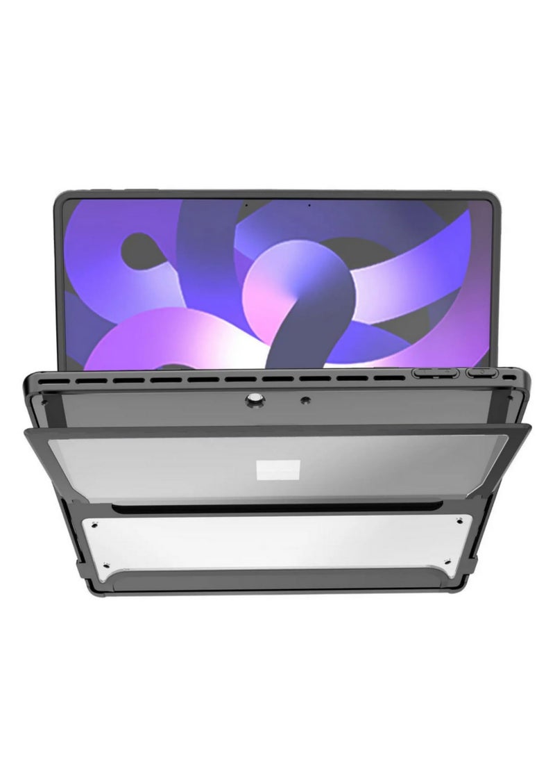 Hard Case for 13 Inch Microsoft Surface Pro 9 and Surface Pro 9 5G 2022 Shockproof Rugged Protective Cover Clear PC Shell Back for Type Cover Keyboard - Image 4