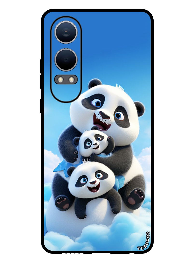 Theodor Protective Case Anti Scratch Shock Proof Bumper Cover For Oppo K12x (China) Panda 2 - Image 1