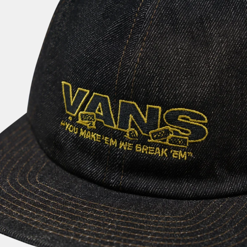 VANS Black Cushman Jockey Cap  | Best Price UAE
