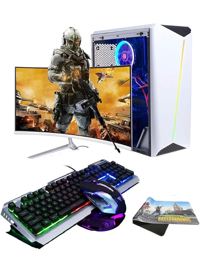 SMILEE Rgb Mechanical Gaming Keyboard And Mouse Combo For Windows Pc 104 Key 3200 Dpi Led Backlit (Tungsten Rgb) - Image 3