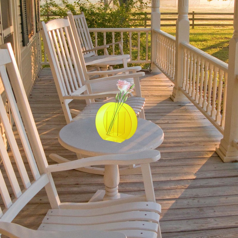 2 pcs Vase Geometric Shaped Flower Vase Nordic Style Flower Container - Image 3