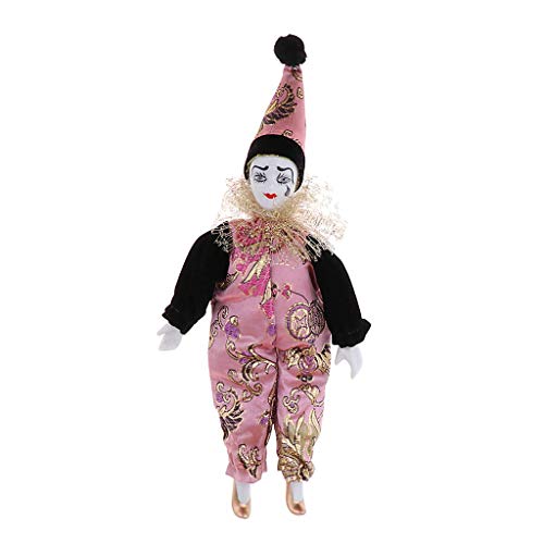 FRECI Clown Doll Clown Man Doll Halloween Decoration for Christmas Birthday Gift 9inch B - Image 1