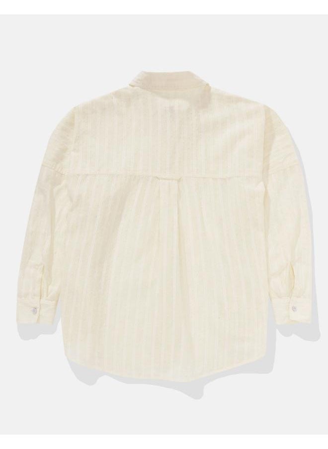 American Eagle AE Go Big Beach Shirt  - Image 4
