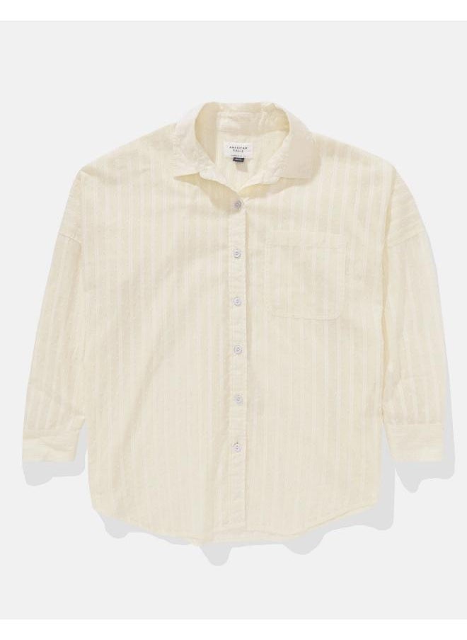 American Eagle AE Go Big Beach Shirt  - Image 3