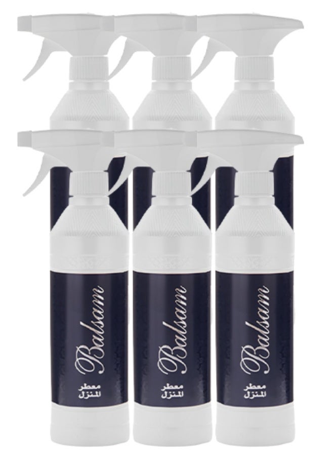 Banafa 6 Pieces Balsam House Freshener 500ml - Image 1