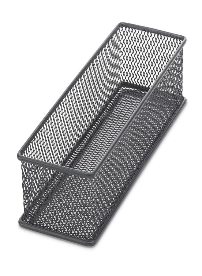 Whitmor Gray Metal Mesh Drawer Organizer Durable Storage 12 Pcs - Image 1