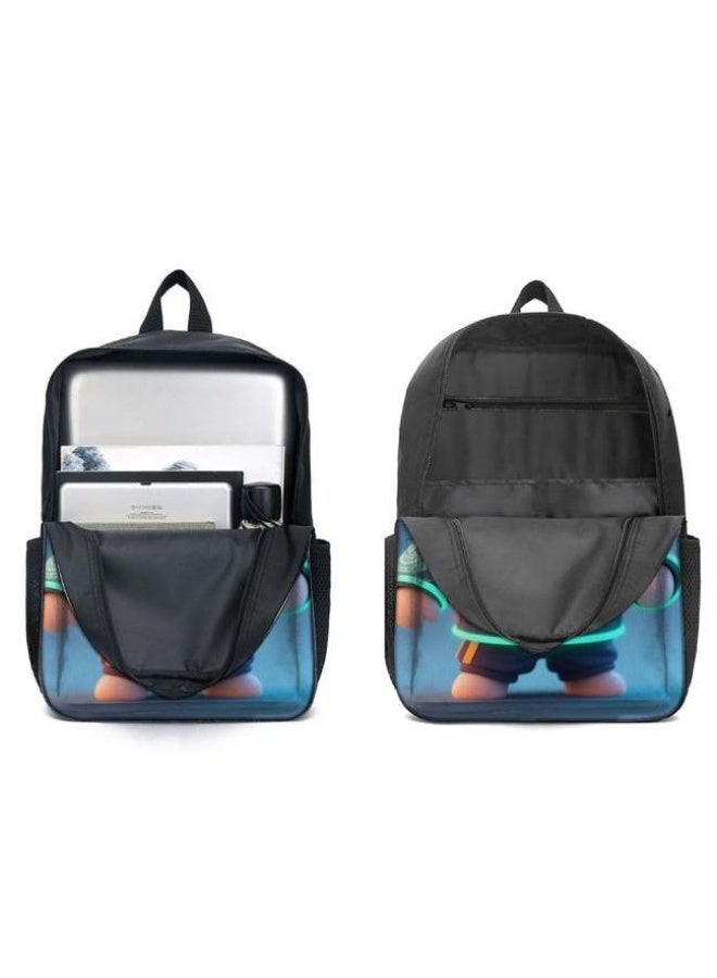Bright Li Fire Unlock the new fashion of childish fun! Three-piece set of bags, cartoon elements for children and teenagers (students, children, friends' outings, mountain climbing, schooling, etc. can be used) - 25 - Image 4
