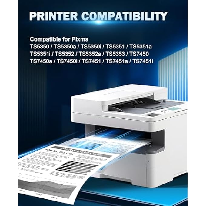 560 XL BLACK PRINTER CARTRIDGES COMPATIBLE WITH CANON 560 561 BLACK CARTRIDGES FOR CANON PIXMA TS5350I CARTRIDGES TS7450I TS5350 TS5350A TS7451I TS5351 TS5351I TS5351A TS7450 TS7451 (1 BLACK) - Image 2