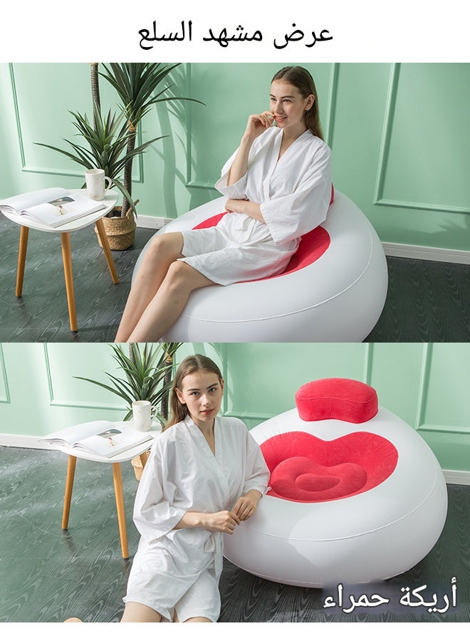 يمكن استخدام الأريكة الكسولة للنوم أو الكذب. وسادة مقعد الطلبة مع مسند الظهر وسادة كرسي تاتامي لغرفة النوم وسادة صغيرة لحصيرة صغيرة - Image 1