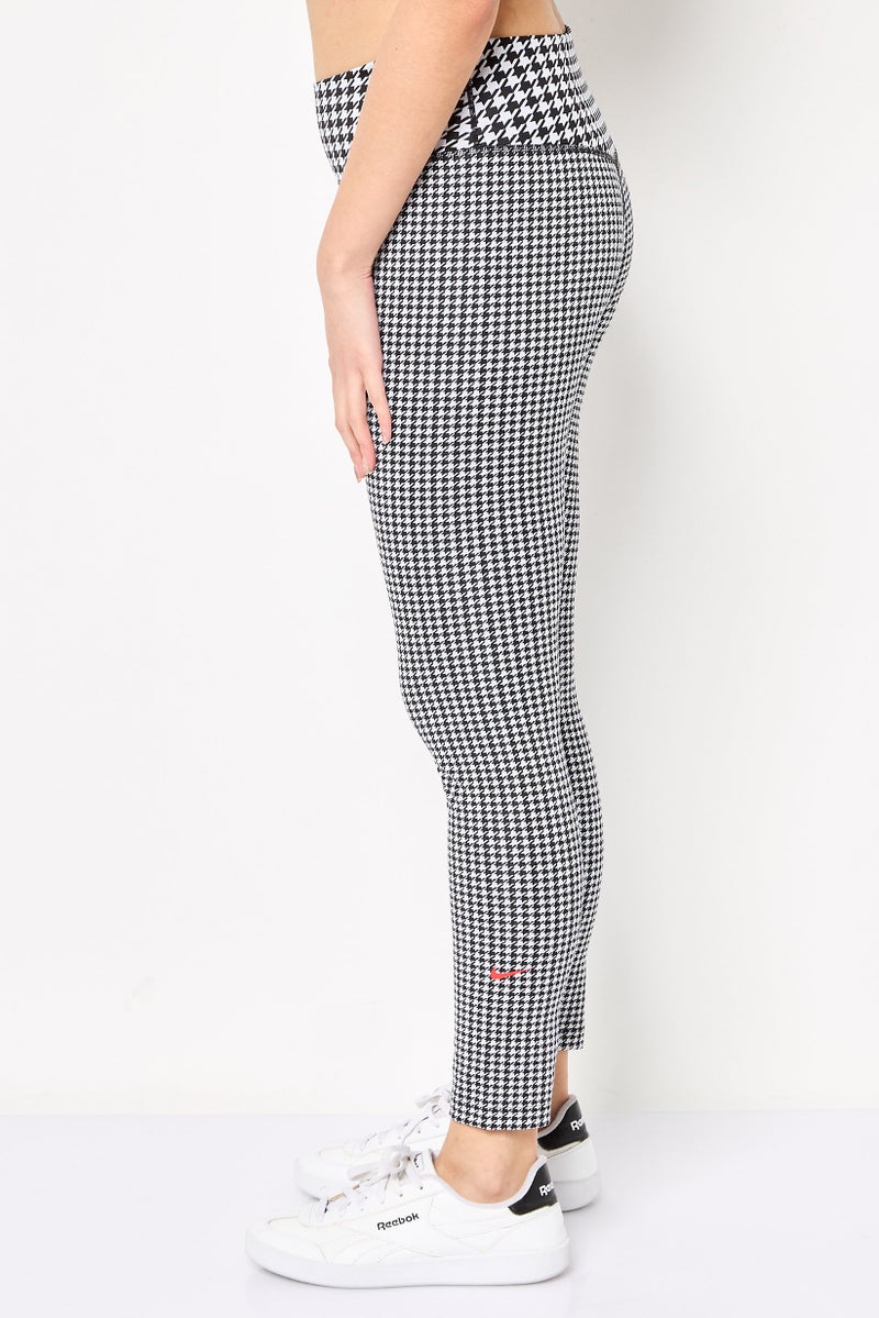 Nike Women Sportswear Fit Training 7/8 Length Leggings, Multicolor - Image 3