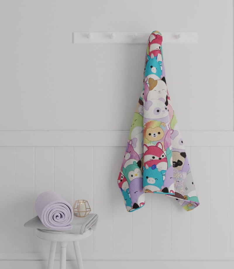 Franco Squishmallows Kids Bath/Pool/Beach Soft Cotton Terry Hooded Towel Wrap, 24 in x 50 in, By Franco - Image 5