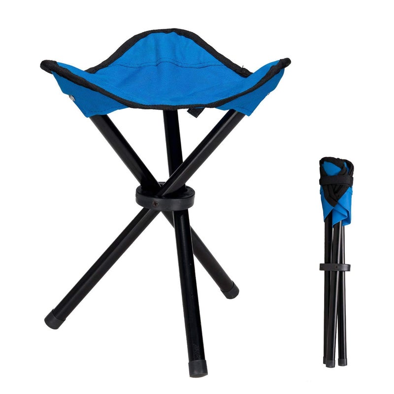 Honexa Portable Small Tripod Stool Folding Three Leg Fishing Stool for Outdoor Camping Travel Outdoor Garden Beach Stool - Image 1