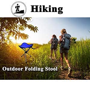 Honexa Portable Small Tripod Stool Folding Three Leg Fishing Stool for Outdoor Camping Travel Outdoor Garden Beach Stool - Image 5