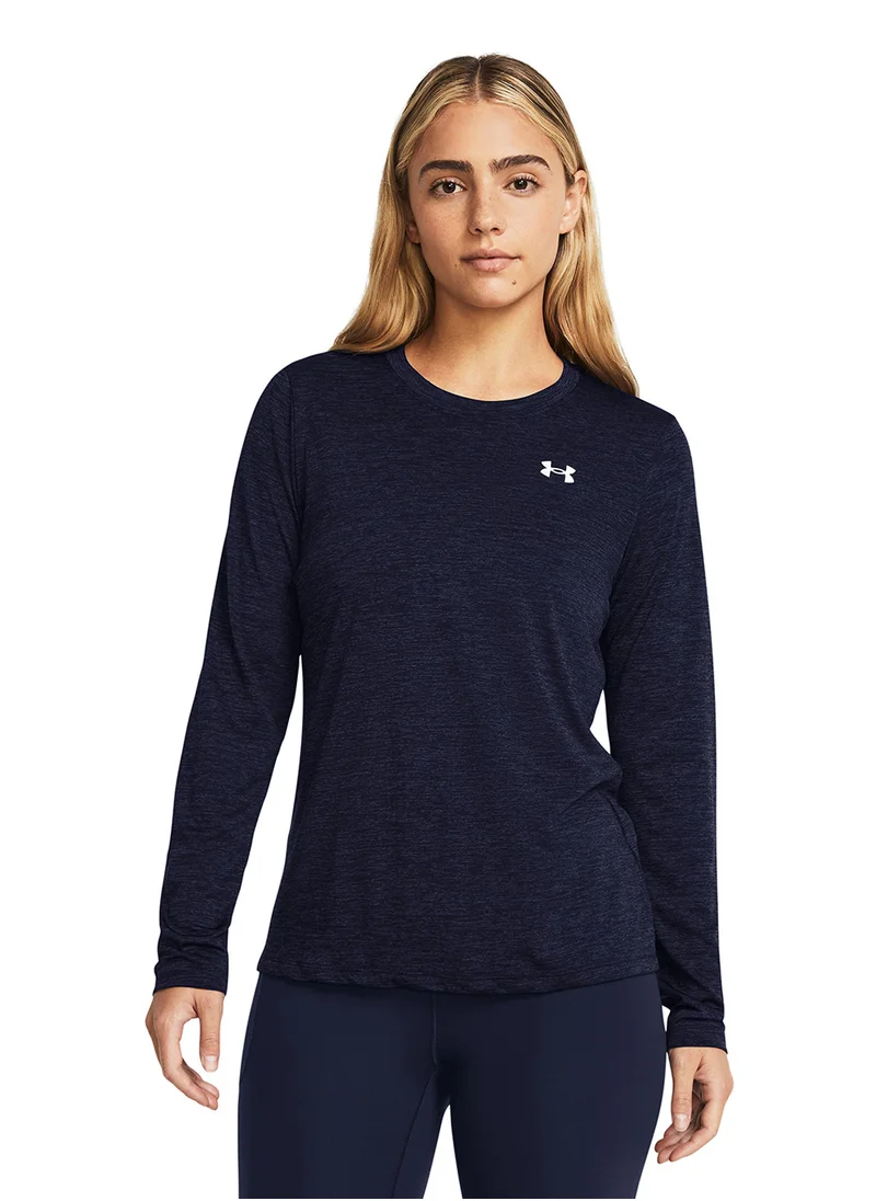 UNDER ARMOUR Tech Twist Long Sleeve Crew Beck T-shirt