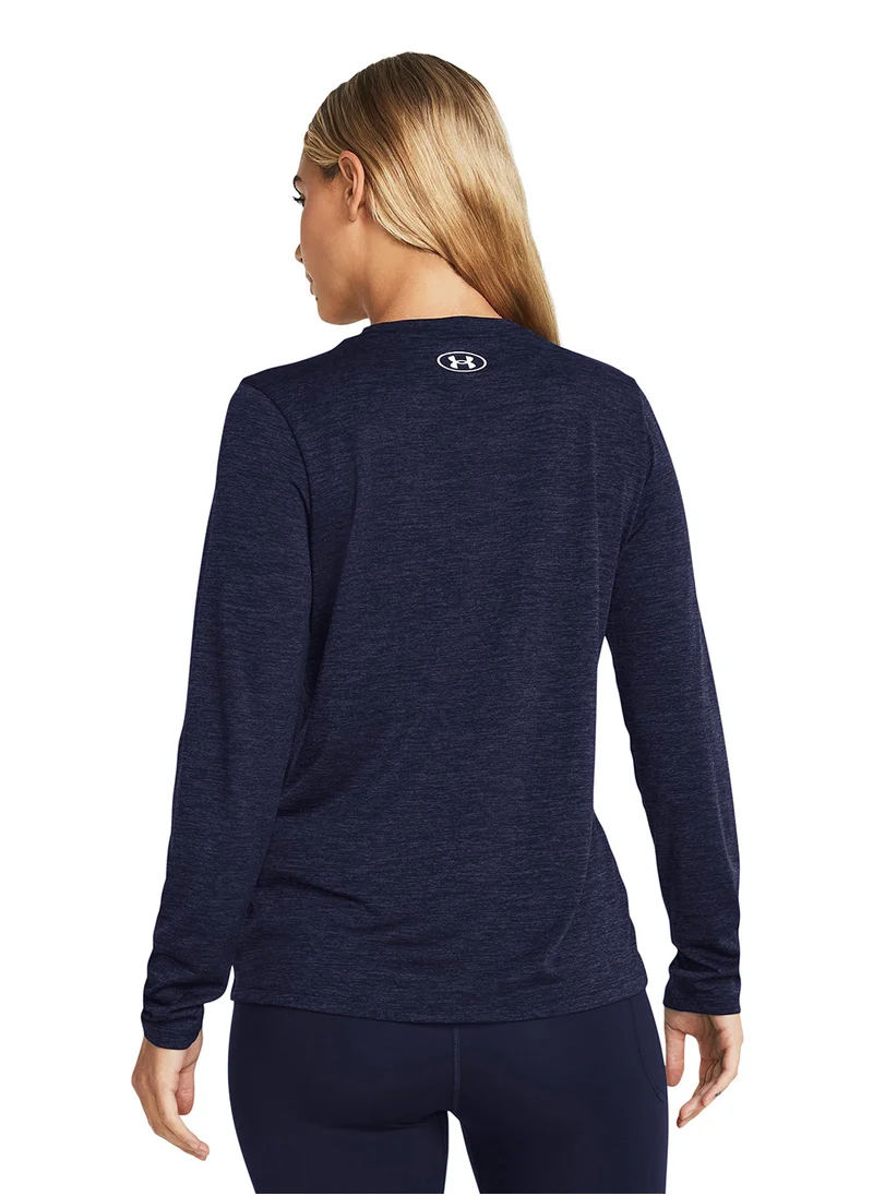UNDER ARMOUR Tech Twist Long Sleeve Crew Beck T-shirt
