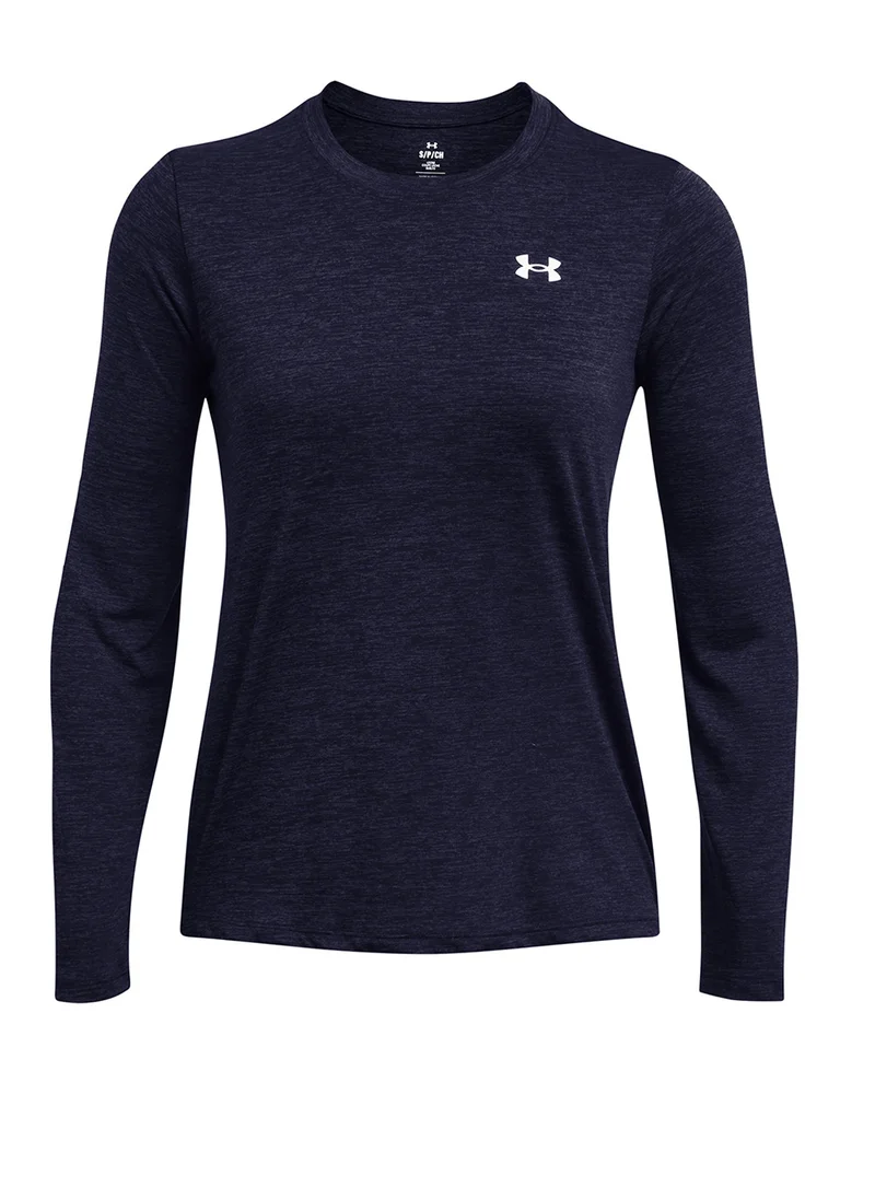 UNDER ARMOUR Tech Twist Long Sleeve Crew Beck T-shirt