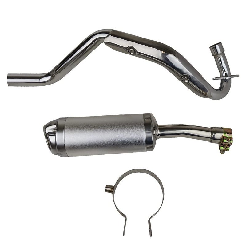 RedCap Muffler Exhaust Assembly System for X15 X16 X18 Apollo 125cc Dirt Bike 37CRF-2 2019-2022 - Image 1