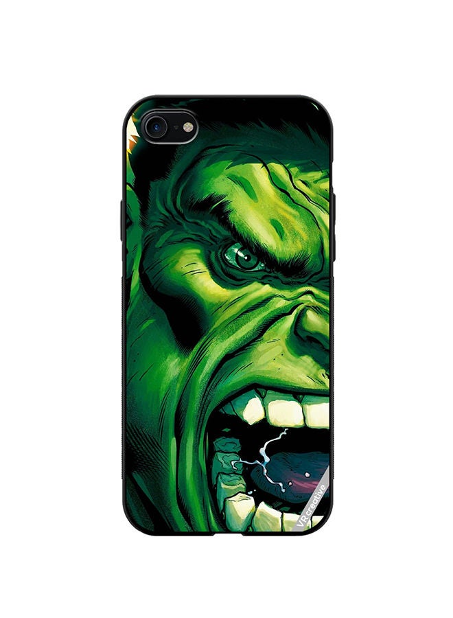 VR CREATIVE Protective Case Cover For Apple iPhone SE (2022) Hulk Face Design Multicolour - Image 1