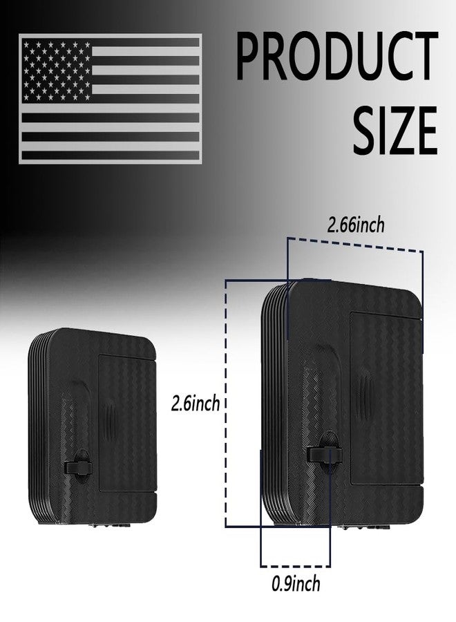CXCCOI 2PCS Car Door Lights Logo Projector,HD Car Welcome Light LED Courtesy Light for Cool Car Decorations,Universal Car Door Projector Lights Fit All Vehicle Models (Black Flag) - Image 2