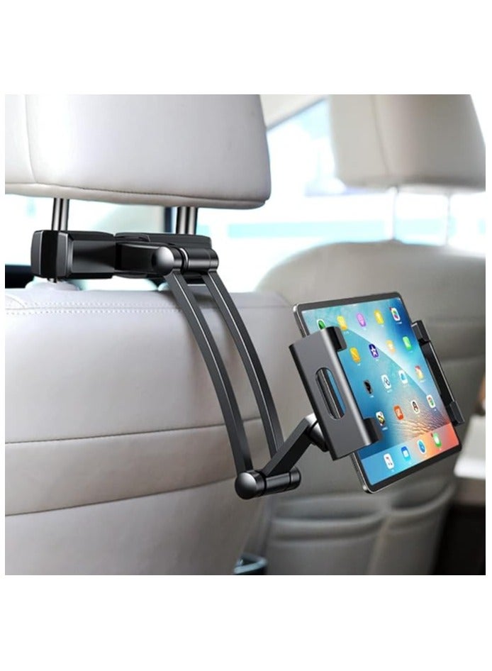 Folanry Car Back Seat Tablet Mount Holder, Adjustable Phone Mount for Car Back Seat,Secure and Stable, Suitable for 4.7-12.9 inch Devices, Adjustable Distance,Viewing Angle,Rotating Screen - Image 2