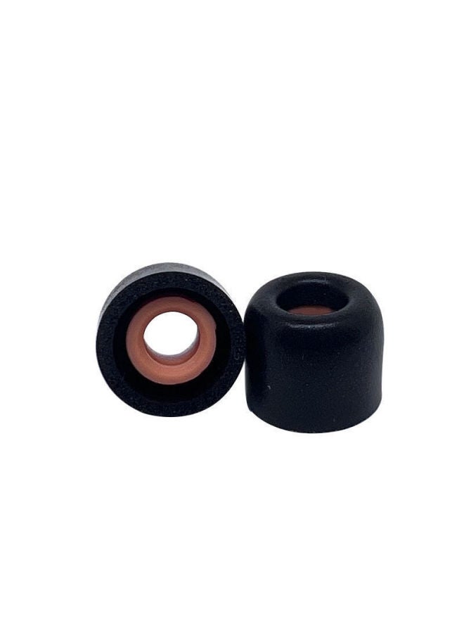 For Sony WF-1000XM4 Wireless Bluetooth Headphone Set Wf1000xm3 Non-slip Earplugs Memory Cotton Ear Cap C-Color:Black S/1-Model:Sony WF-1000XM4  - Image 1