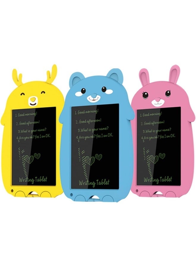 ECVV LCD Writing Tablet Board Toys - 9 inch Colorful Doodle Drawing Tablet Pad Erasable Reusable - Image 1