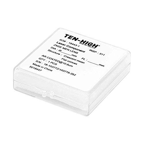 TEN-HIGH 19.05mm CO2 Laser Lens - ZnSe Focal Mirror for Engraving & Cutting Machine, FL76.2mm - Image 4