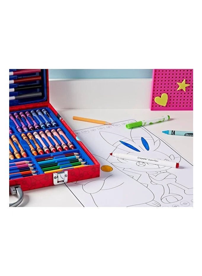 Crayola Pokémon Artist Briefcase, 115-Piece Creative Set, Ages 5+, Multicoloured - Image 2