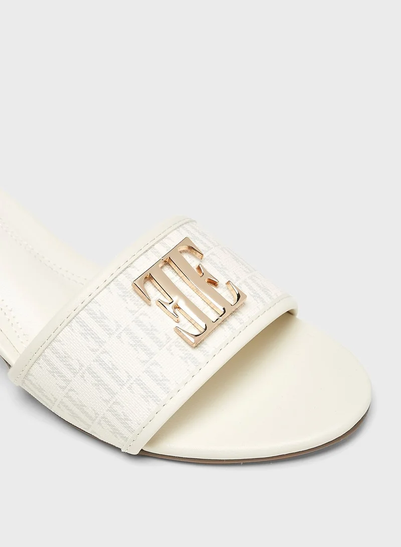 ELLE One Strap Block Heel Sandals