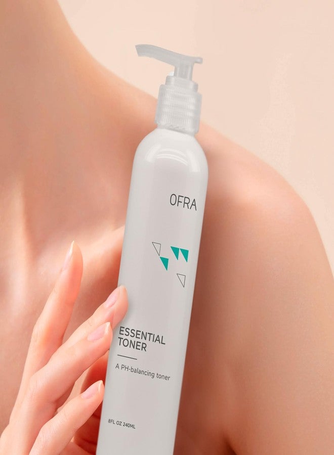 Ofra Essential Toner - PH Balancing, Hydrating & Soothing Facial Toner for Dry to Normal Skin - 8oz/240ml - Image 2