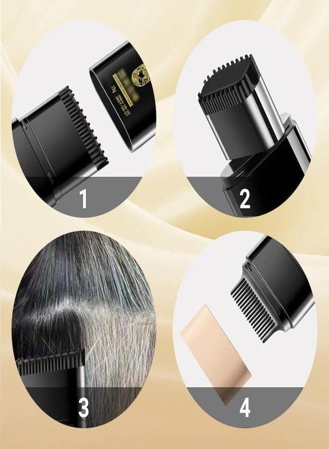 GIGGLE TREE Instant Hair Color Stick With Built-In Comb, 2025 New Hair Dye Stick For Gray Hair, Touch Up Comb 2 In 1, Waterproof And Sweat-Proof (Chestnut Brown) - Image 5