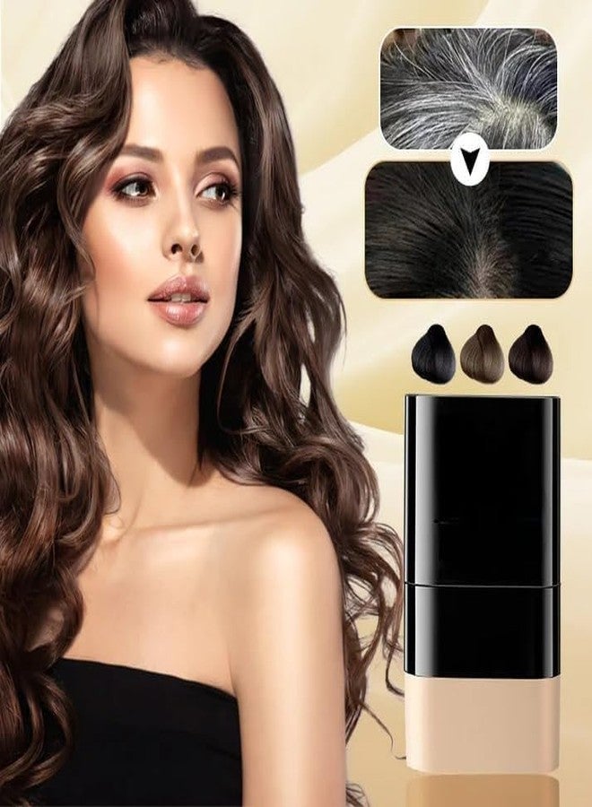 GIGGLE TREE Instant Hair Color Stick With Built-In Comb, 2025 New Hair Dye Stick For Gray Hair, Touch Up Comb 2 In 1, Waterproof And Sweat-Proof (Chestnut Brown) - Image 2