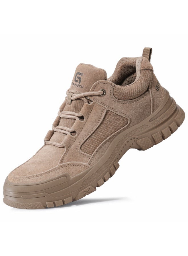JUNBU Insulated Electrician Safety Shoes For Men With Anti-Smashing, Anti-Piercing, Plastic Toe Cap, Anti-Slip, And Safety Work Functions 3115Nkv Size 44 - Image 5