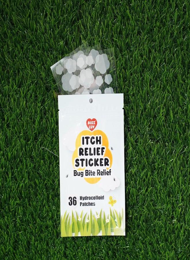 BUZZLUV Itch Relief Patches for Kids 36 Hydrocolloid Patches, Anti Itch Stickers, Fast Bite Itch Relief, Reduce Swelling Itching, Summer Travel Essentials for Outdoor, Camp, Hiking, Chemical-Free - Image 5