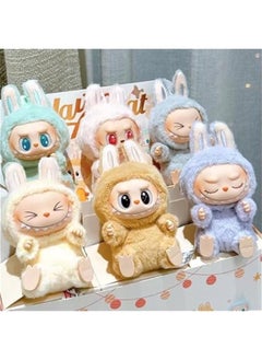 Arabest Cute Labubu Plush Keychain - Charming Bag Key Pendant Modern Home Decor Stress-Relief Accessory  - Image 4