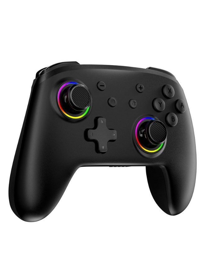 general Classic Gamepad LinYuvo KS32 Switch Pro Bluetooth Gaming Controller Compatible with Switch/Android/iOS/PC with Colorful Light, Metal Joystick, 6-Axis Gyro, Turbo Function, Dual Vibration, Wake-Up Function, Motion Control - Image 2