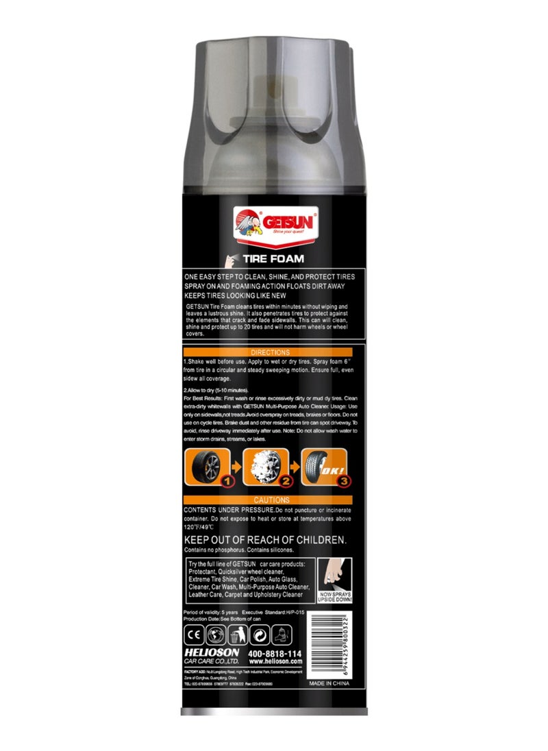 GETSUN 4-X Tire Foam 650ML  - Image 2
