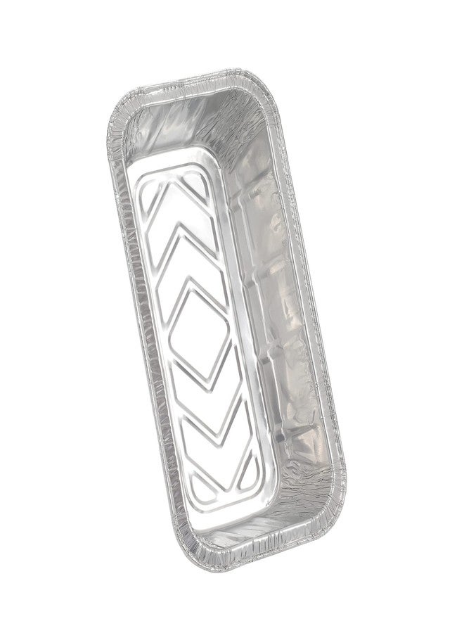 Waytiffer Loaf Pans [25 Pack] 2Lb Heavy Duty Disposable Aluminum Foil Premium Bread Tins Standard Size - 8.5" X 4.5" X 2.5" Perfect for Homemade Cakes & Breads - Image 3