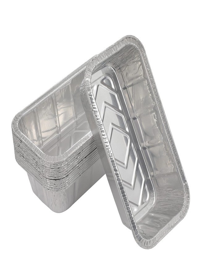 Waytiffer Loaf Pans [25 Pack] 2Lb Heavy Duty Disposable Aluminum Foil Premium Bread Tins Standard Size - 8.5" X 4.5" X 2.5" Perfect for Homemade Cakes & Breads - Image 1