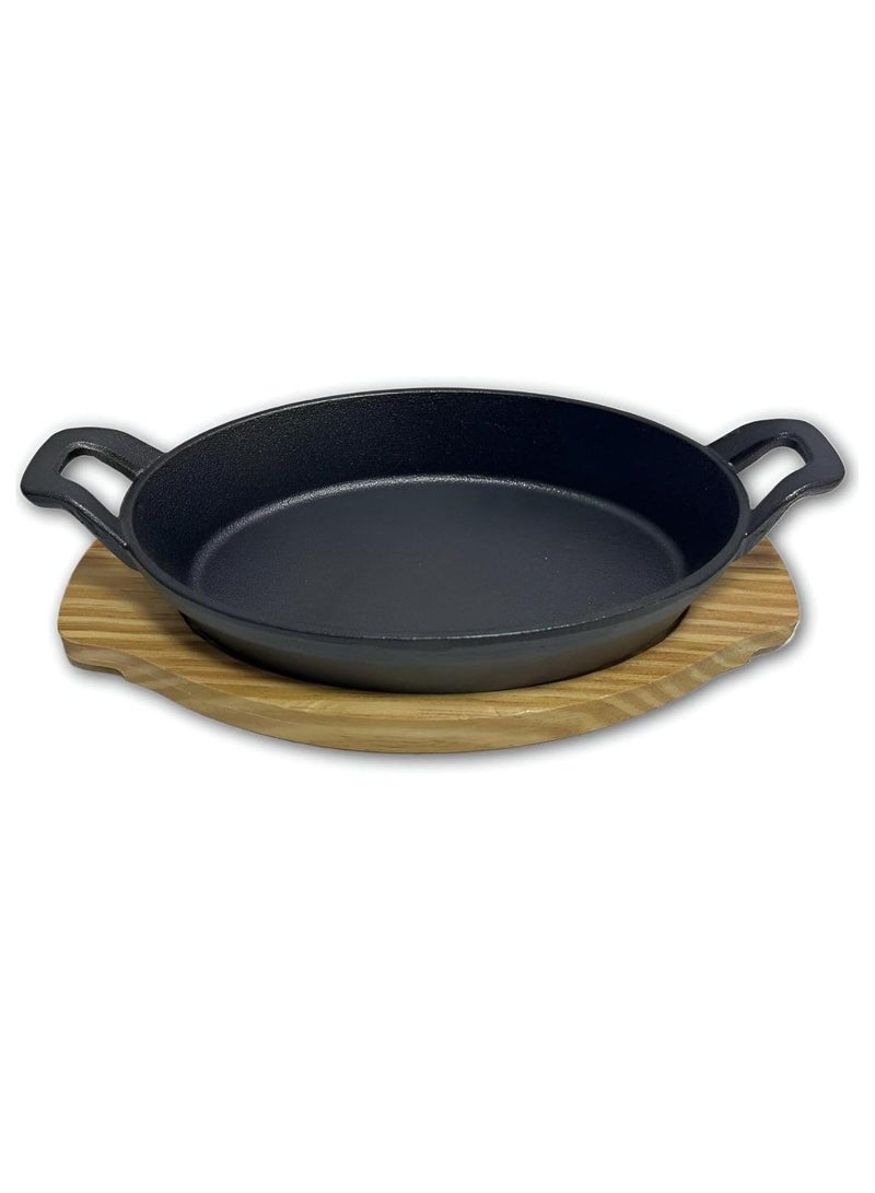 Al Zahr Round Cooking Tray - Perfect Heat Distribution for Cooking and Serving  - Image 5